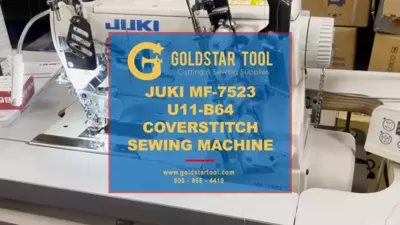 Product Showcase - Juki MF-7523 U11-B64 Coverstitch Sewing Machine